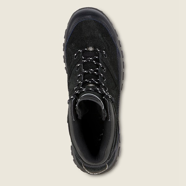 Red Wing Hiking Boots Black - Red Wing Mens Trbo - 5-inch Waterproof Safety Toe - CHDGN-8461